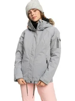 Roxy Womens Meade Insulated Snow Jacket -Ski Pants Shop erjtj03367 roxy w sjeh frt1