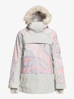 Roxy Womens Chloe Kim Overhead Insulated Snow Jacket