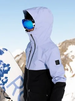 Roxy Womens GORE-TEX Stretch Purelines Snow Jacket -Ski Pants Shop erjtj03397 roxy l phn0 bck2