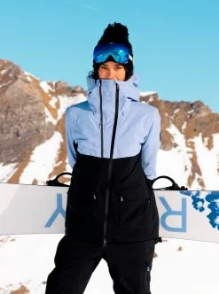 Roxy Womens GORE-TEX Stretch Purelines Snow Jacket -Ski Pants Shop erjtj03397 roxy l phn0 frt1