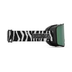 Giro Method Snow Goggle -Ski Pants Shop giro method goggle black white animal vivid emerald right