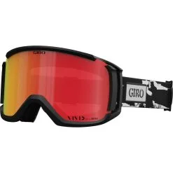 Giro Revolt Snow Goggle -Ski Pants Shop giro revolt goggle black white stained vivid ember hero