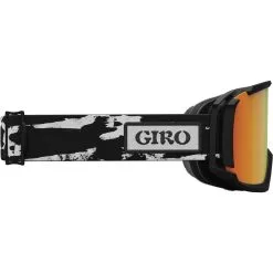 Giro Revolt Snow Goggle -Ski Pants Shop giro revolt goggle black white stained vivid ember right