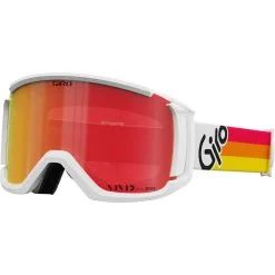 Giro Revolt Snow Goggle -Ski Pants Shop giro revolt goggle white orange og vintage vivid ember hero