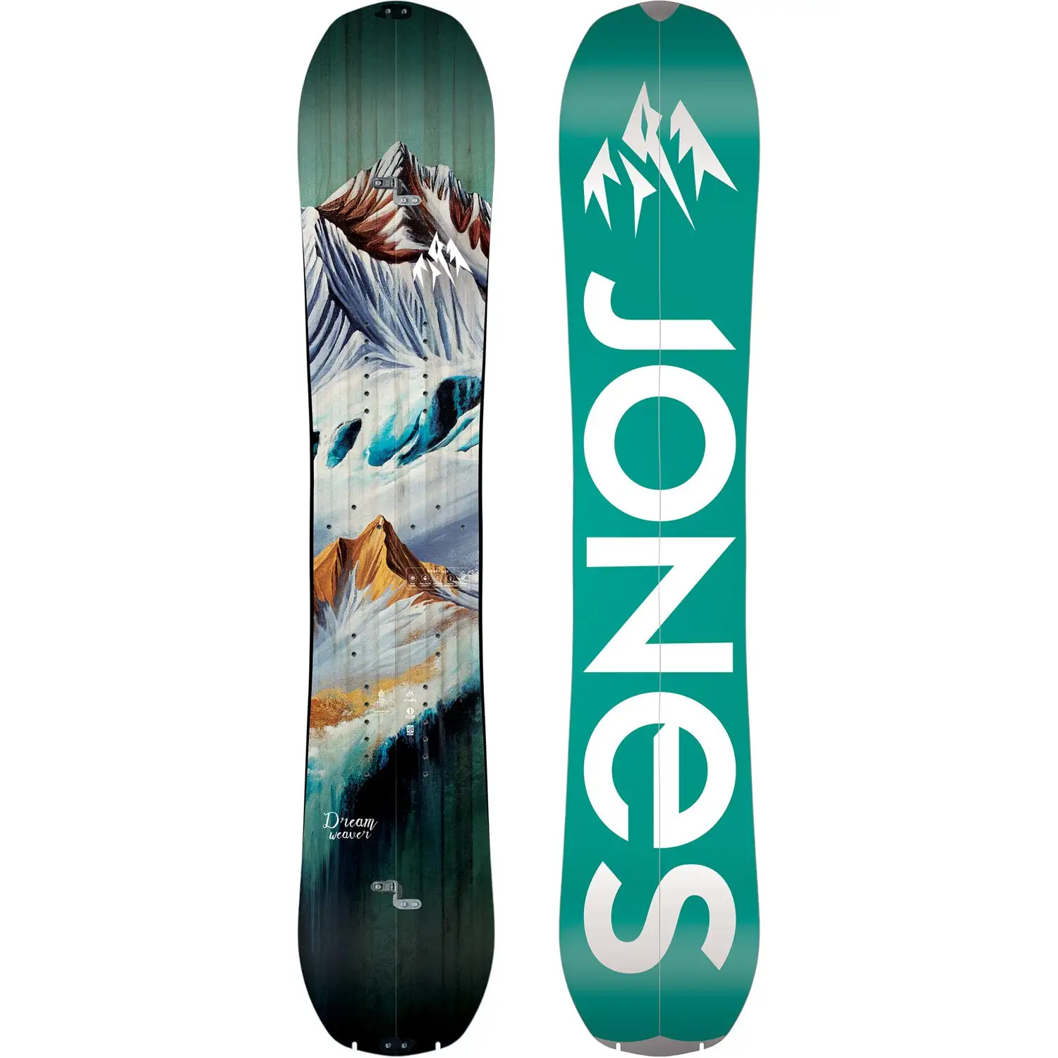 Jones Dream Weaver Snowboard 2024 3 Jones Dream Weaver Snowboard 2024