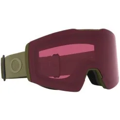 Oakley Fall Line M Snow Goggle -Ski Pants Shop oakley fall line m snow goggle 2023 dark brush prizm dark grey 3