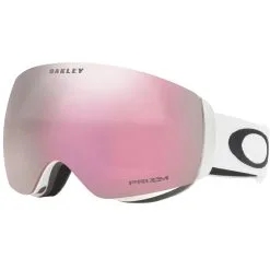 Oakley Flight Deck M Snow Goggle 2022 -Ski Pants Shop oakley flight deck m goggle 2022 matte white hipink iridiumlens 1