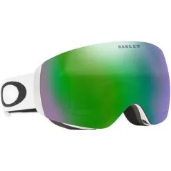 Oakley Flight Deck M Snow Goggle 2022 -Ski Pants Shop oakley flight deck m goggle 2022 matte white jade iridiumlens 3