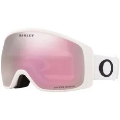 Oakley Flight Tracker M Snow Goggle 2022 -Ski Pants Shop oakley flight tracker m goggle 2022 matte white hipink iridiumlens 1