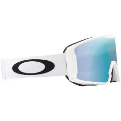Oakley Line Miner M Snow Goggle 2022 -Ski Pants Shop oakley line miner m goggle 2022 matte white snowsapphire iridiumlens 3