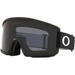 Oakley Target Line L Snow Goggles -Ski Pants Shop oakley target line l snow goggles 2023 matte black dark grey 1