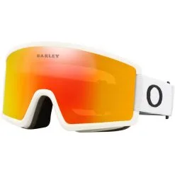 Oakley Target Line L Snow Goggles -Ski Pants Shop oakley target line l snow goggles 2023 matte white fire iridium 1