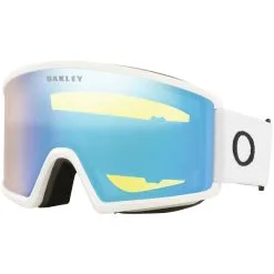 Oakley Target Line L Snow Goggles -Ski Pants Shop oakley target line l snow goggles 2023 matte white hi yellow 1