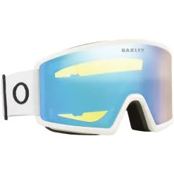 Oakley Target Line L Snow Goggles -Ski Pants Shop oakley target line l snow goggles 2023 matte white hi yellow 3