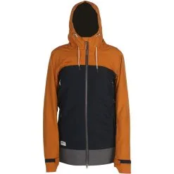 RIDE Brighton Snowboard Jacket -Ski Pants Shop ride brighton snowboard jacket pumpkin navy grey 1