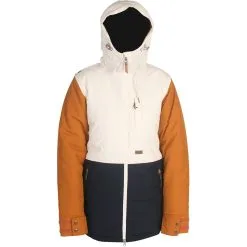 RIDE Marion Snowboard Jacket -Ski Pants Shop ride marion snowboard jacket oatmeal white navy pumpkin 2