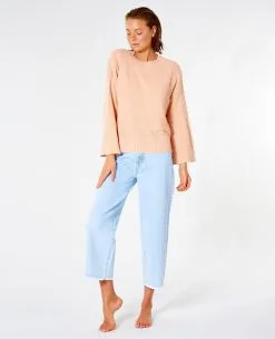 Rip Curl Bella Sweater -Ski Pants Shop rip curl bella sweater dusk pink 4