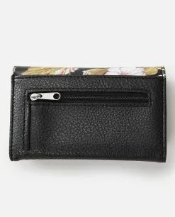 Rip Curl Flora Mid Wallet 16 Rip Curl Flora Mid Wallet -Ski Pants Shop rip curl flora mid wallet black 3