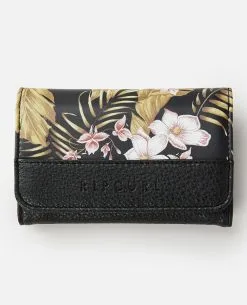 Rip Curl Flora Mid Wallet 18 Rip Curl Flora Mid Wallet -Ski Pants Shop rip curl flora mid wallet black 5