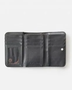 Rip Curl Namotu Tiki Mid Wallet -Ski Pants Shop rip curl namotu tiki mid wallet black 2