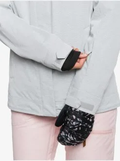 Roxy Womens Billie Snow Jacket -Ski Pants Shop roxy womens billie snow jacket heather grey 6 1ded7448 0c3f 43d0 b62c ba2d55db1ae2