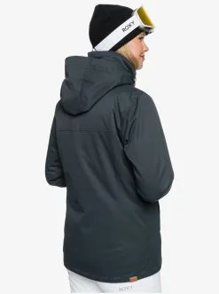 Roxy Womens Billie Snow Jacket -Ski Pants Shop roxy womens billie snow jacket true black 9