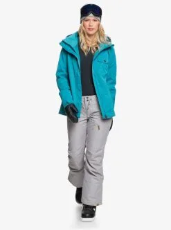 Roxy Womens Nadia Snow Pants -Ski Pants Shop roxy womens nadia snow pants heather grey 8