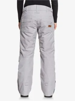 Roxy Womens Nadia Snow Pants -Ski Pants Shop roxy womens nadia snow pants heather grey 9