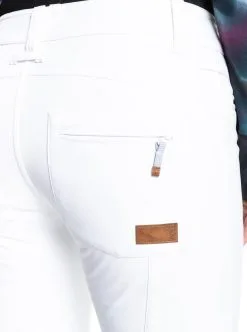 Roxy Womens Rising High Insulated Snow Pants -Ski Pants Shop roxy womens rising high insulated snow pants bright white 4