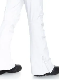 Roxy Womens Rising High Insulated Snow Pants -Ski Pants Shop roxy womens rising high insulated snow pants bright white 5