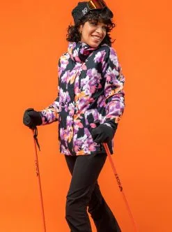 Roxy Jetty Snow Jacket 2022 18 Roxy Jetty Snow Jacket 2022 -Ski Pants Shop roxy womens roxy jetty snow jacket true black jorja 3