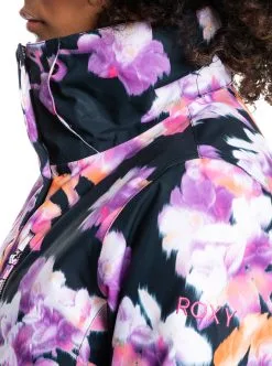 Roxy Jetty Snow Jacket 2022 23 Roxy Jetty Snow Jacket 2022 -Ski Pants Shop roxy womens roxy jetty snow jacket true black jorja 9