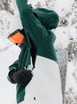 Burton Women's Frostner 2L Anorak Jacket -Ski Pants Shop stout white 5 e67e77bb 9b92 4165 a343 d59699dc68a8