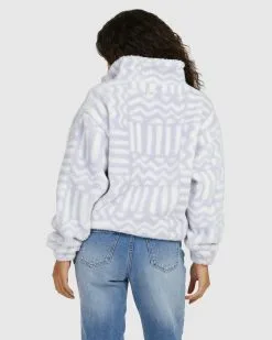 Billabong Your Smile Half Zip Crew 9 Billabong Your Smile Half Zip Crew -Ski Pants Shop ubjft00170 billabong w blu bck1