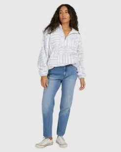 Billabong Your Smile Half Zip Crew 11 Billabong Your Smile Half Zip Crew -Ski Pants Shop ubjft00170 billabong w blu frt9