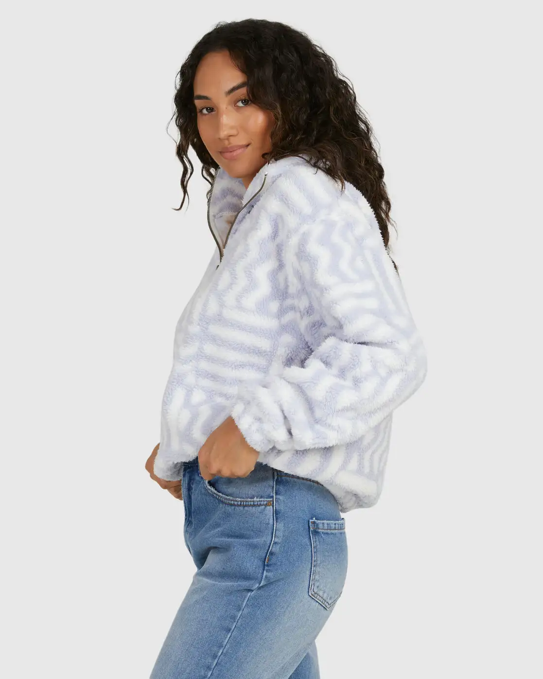 Billabong Your Smile Half Zip Crew 6 Billabong Your Smile Half Zip Crew - Image 4