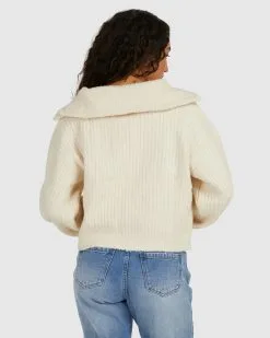 Billabong Zippy Loo Knit Sweater -Ski Pants Shop ubjsw00125 billabong w tdr0 bck1