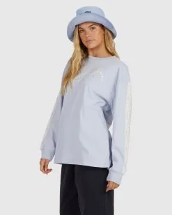 Billabong Lost In 73 Long Sleeve Oversized T-Shirt -Ski Pants Shop ubjzt00263 billabong w bzk0 sd1