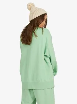 Roxy Womens To The East Sweatshirt -Ski Pants Shop urjft03183 roxy w ghy0 bck1