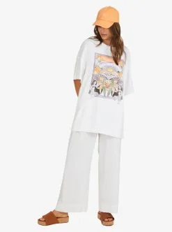 Roxy Sweet Sunshine Oversized T-Shirt -Ski Pants Shop urjzt03708 roxy s wbb0 frt9